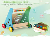 Multifunctional Wooden Baby Walker - 7 Activity Center , 3 Years 51326210