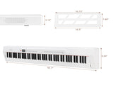 GPP-105 88 Key Full Size Semi-Weighted Standard Keyboards Digital Piano with 96952862