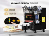 Cup Sealing, Full Automatic Cup Sealer 88/89/90/95mm, Electric Boba Cup Sealing 87140446