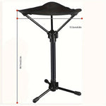 ZUN 2pcs portable telescopic chairs, lightweight folding chairs for fishing and camping, adjustable 02775067