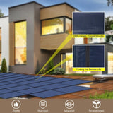 Pool Safety Cover, Fits 18x36ft Rectangular Inground Winter Swimming Pools, with 4x8ft Center End W465P203695