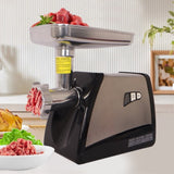 Meat Grinder & Sausage Stuffer, 570 Watt,Stainless Steel 67401240