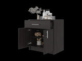 Cope kitchen Pantry in melamine with 2 doors and 1 drawer B128P485379