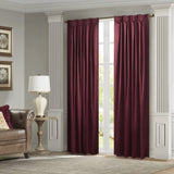 Pleat Curtain Panel with Tieback B035129637