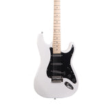 GST Stylish Electric Guitar Kit with Black Pickguard White 94258666