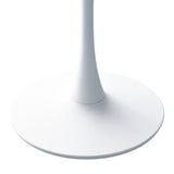 31.50" Modern Hexagonal Coffee Table with White Printed Marble Top and Metal Base for Dining Room, W757P186688