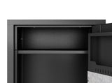 52" Tall Black Rifle Safe, Biometric & Keypad Lock, Adjustable Gun Racks with Built-in Alarm System, 54529138