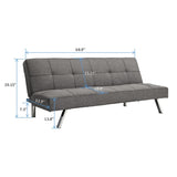 METAL FRAME, STAINLESS LEG, FUTON, SOFA BED W2297P284114