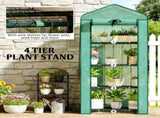 Garden Bed with Mini Greenhouse 47001441
