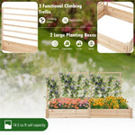 ZUN Garden bed outdoor planting box 86500733