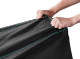 3.2OZ Woven Weed Barrier Landscape Fabric 6 x 100FT, High Permeability Weed Control Mat with Green 35582972