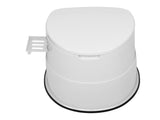 Portable Toilet with Non-slip insert Grey 74252362