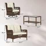 Pieces Patio Furniture Set 21484220
