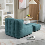 Fluffy bean bag chair, comfortable bean bag for adults and children, super soft lazy sofa chair with W1996131226