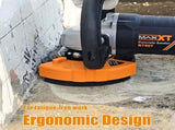 5 Inch Concrete Surfacing Grinder, 1500W 14A Motor, 7 Adjustable Speed Angle Grinder Kit with 30641062