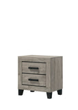 Mari Light Gray Finish Nightstand B2726P292249