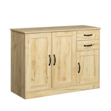 Modern Wood Buffet Sideboard with 2 doors&1 Storage and 2drawers -Entryway Serving Storage Cabinet 93151371