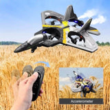 V17 Remote Control Plane 2.4Ghz Foam RC Airplanes Helicopter Quadcopter,Spinning Drone with Cool 98105703