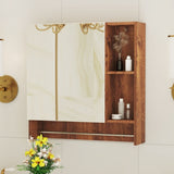 Bathroom Mirror Cabinet Wall Mounted,Medicine Cabinet,Over The Toilet Storage Cabinet with Shelves W3226P325706