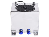 2.5 Gallon 10L Universal Aluminum Fuel Tank Oil Level Sensor Silver 38614765