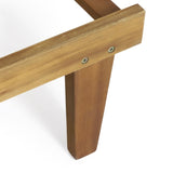 ARIANA KD WOOD CHAISE LOUNGE W/ CUSHION 57523.00