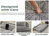 Double human dog bed,Lazy sofa ,Loveseat,Fits You & Pets,Extra Large W1628P348792