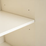 U_Style Elegant Sideboard Featuring Curved Bottom Doors with Arched Groove Design in a Stylish N711P192404K