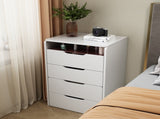 ( 48CM ) 3 in 1 Vanity Desk with Plip Top Mirror, Small Make Up Vanity Set with Visible Glass W2641P224783