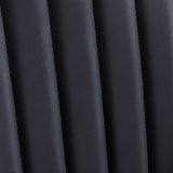 A&A Furniture, Dining Chairs Set of 2 Mid Century Modern Retro Faux Leather Chair with Walnut W1143P151496