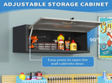 Heavy Duty Metal Wall Mounted Tool Storage Cabinet Steel Metal Garage Storage Cabinet for Garage 33004221