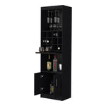 ZUN Lowa Bar Cabinet multistorage with wine storage B128P189928