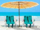 Folding Beach Chair Set of 2 for Adults, 4 Position Portable Backpack Foldable Camping Chair with 75823407
