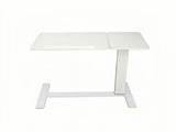 Overbed Bedside Desk, Mobile Rolling Laptop Stand Tilting Overbed Table with Wheels, Height W2641P269198