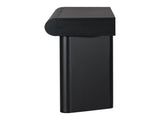 U_Style 47.6" Modern Painted Entryway Table with 2 Curved Drawers,Space-Saving Hallway Table with N711P285757B