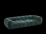 Chenille Pure Foam Sofa, Quilted Cloud Sofa, Deep-Seat Chenille Pure Foam Sofa, Comfortable W834P442223