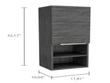 Smokey Oak Rectangle 2-Shelf Medicine Cabinet B06280582