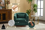 Swivel Accent Chair for Living Room, Sofa Chairs with Wood Base Side, Comfy Swivel Accent Chair with W2606P253944