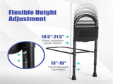 Height Adjustable Bedside Safety Rail, Tool-Free Assembly Bed Assist Bar with Anti-Slip Legs for 64404001