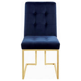 ZUN Tufted Back Upholstered Dining Chair B062P153698