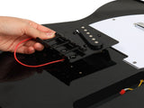 DIY 6 String TL Style Electric Guitar Kits with Mahogany Body, Maple Neck and Accessories Black 73364547