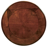 Traditional Style Brown Cherry 1pc SIDE TABLE Open Bottom Shelf Ornate Design Living Room Furniture B011P203062