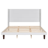 Stylish High Headboard Bed, 54 "High Headboard, High Quality, Comfortable High Back Design Ideal for W1716P222783