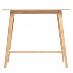 ZUN Wood Bar Table, Natural Oak Finish, 17.72 in x 47.24 in x 42.01 in 58918.00OAK