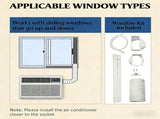 Portable Air Conditioner, Built-in Dehumidifier, Cooling Fan, Sleep, Remote & 24H Timer Auto Off 95820108