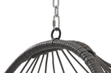 ZUN Outdoor Garden Rattan Egg Swing Chair Hanging Chair W874127488