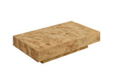 43.31 Inch Burl Wood Veneer Coffee,Rectangle Mid-Century Modern for Living Room,Coffee W2582P431210
