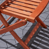 Lucius Reddish Brown Patio Folding Chairs B093121205