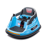 ZUN 12V ride on bumper car for kids,1.5-5 Years Old,Baby Bumping Toy Gifts W/Remote Control, LED W1396126982