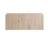 24" MURI White Oak Woodgrain Plywood Cabinet with Double Doors, NO Basin and Top, NO Faucet and Sink W2615P479144
