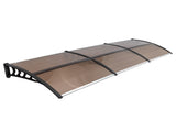 HT-300 x 100 Household Application Door & Window Rain Cover Eaves Brown Board & 04553002